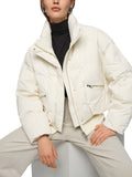 City Tour Cream Puffa Jacket <span>ZC12.09W69<span>