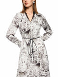 City Tour City Print Maxi Dress <span>ZC21.27W75<span>