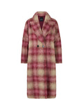 Feminine Rigour Check Coat <span>ZC11.09W31<span>