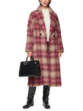 Feminine Rigour Check Coat <span>ZC11.09W31<span>