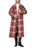 Feminine Rigour Check Coat <span>ZC11.09W31<span>