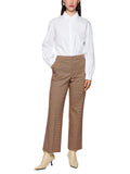 Feminine Rigour Check Straight Leg Trouser <span>ZC81.17W67<span>