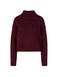 Feminine Rigour Claret Crew Sweater <span>ZC41.61M07<span>