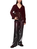 Feminine Rigour Claret Welkom Shape Trouser <span>ZC81.36J25<span>
