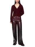 Feminine Rigour Claret Welkom Shape Trouser <span>ZC81.36J25<span>