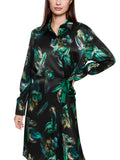 Mystic Plumage Feather Print Dress <span>ZC21.32W81<span>