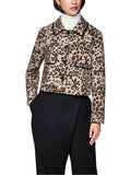 Feminine Rigour Leopard Print Box Style Jacket <span>ZC31.07J12<span>