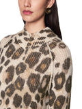 Feminine Rigour Animal Print Sweater <span>ZC41.18M33<span>