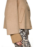 Feminine Rigour Camel Wool Jacket <span>ZC12.02W33<span>