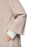 Romantic Treasures Blush Suede 3/4 Coat <span>ZC11.01L02<span>