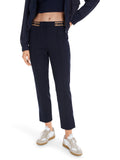 Heartbreaker Navy Cotton Straight Leg Trouser <span>YS81.12W08<span>