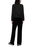 Ski is The Limit Black Zip Blouson Top <span>ZS51.19W48<span>