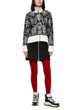 Ski Is The Limit Star Print Knit Jacket <span>ZS39.18M26<span>
