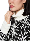 Ski Is The Limit Star Print Knit Jacket <span>ZS39.18M26<span>