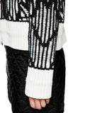 Ski Is The Limit Star Print Knit Jacket <span>ZS39.18M26<span>