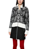 Ski Is The Limit Star Print Knit Jacket <span>ZS39.18M26<span>