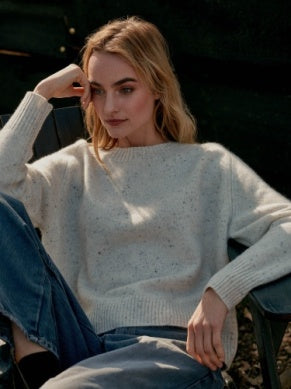 Speckle Knit Sweater <span>100615<span>