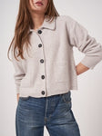 Organic Cashmere Knit Jacket <span>103544<span>