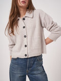 Organic Cashmere Knit Jacket <span>103544<span>