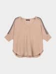 One Size Organic Cashmere Short Sleeve Sweater <span>103589<span>