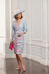 Ruch Pleated Floral Dress With Silk Effect Jacket <span>11390<span>