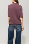 Autumn Glow Heather Short Sleeve Sweater <span>128715<span>