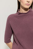 Autumn Glow Heather Short Sleeve Sweater <span>128715<span>