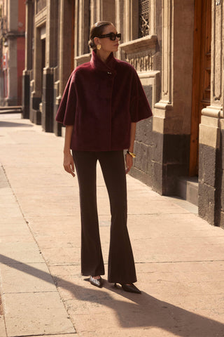 Mocha Bootcut Trouser <span>163099F25<span>