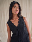 Embroidered Sleeveless Blouse/Waistcoat <span>170600<span>