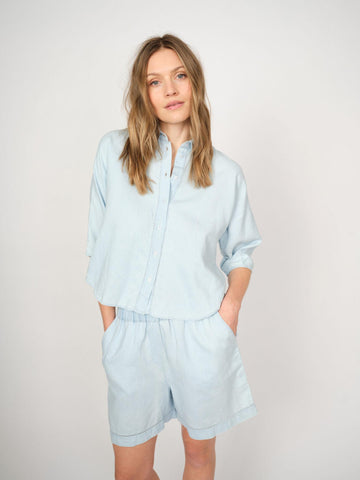 Boxy Light Cotton Shirt <span>171700<span>