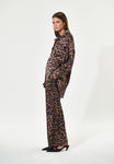 Pull On Animal Print Silk Trousers <span>MARGO 1760<span>