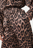 Pull On Animal Print Silk Trousers <span>MARGO 1760<span>