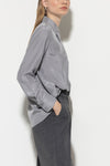 Grey Evolution Cupro Silk Shirt <span>208493<span>