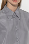 Grey Evolution Cupro Silk Shirt <span>208493<span>