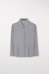 Grey Evolution Cupro Silk Shirt <span>208493<span>