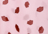 Timeless Chic Soft Pink Lips Print Blouse <span>218514<span>