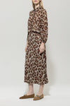 Bohemian Vibes Animal Print Chiffon Blouse <span>228599<span>