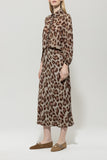 Bohemian Vibes Animal Print Chiffon Blouse <span>228599<span>