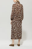 Bohemian Vibes Animal Print Chiffon Blouse <span>228599<span>