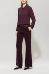 Autumn Glow Aubergine Blouse <span>228618<span>