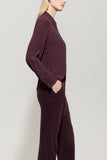 Autumn Glow Aubergine Blouse <span>228618<span>