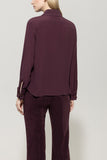 Autumn Glow Aubergine Blouse <span>228618<span>