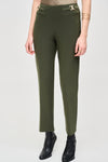 Bonded Silky Jersey Straight Leg Trouser <span>233180F24<span>