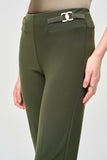 Bonded Silky Jersey Straight Leg Trouser <span>233180F24<span>