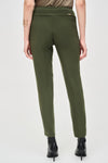 Bonded Silky Jersey Straight Leg Trouser <span>233180F24<span>