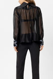 Glam Drop Sequin Cuff Blouse <span>238644<span>
