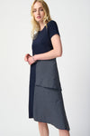 Stripe Patchwork Aline Dress <span>241076<span>
