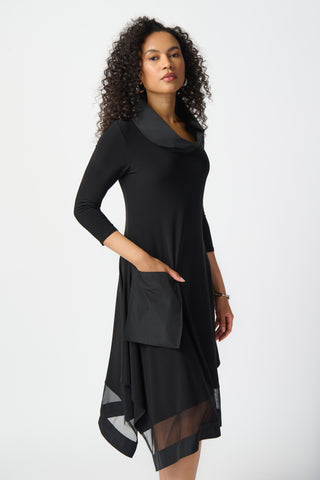 Silky Jersey Handkerchief Dress <span>SOR241206<span>