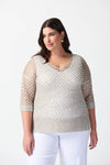 Open Stitch Sweater With Sequins <span>241922<span>
