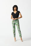 Tropical Leaf Print Trousers <span>242223<span>